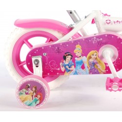 Disney Prinsesser Cykel 10" Med Støttehjul 2-4 År.