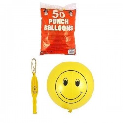 Smiley Bokse Ballon - Perfekt Til Børne Festen! 40 cm