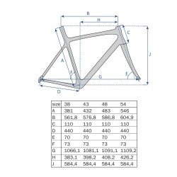27.5" MTB Ramme Aluminium Shape Mat Sort : Stel Størrelse - 17" (43 cm)
