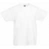10 år / 140 cm - Billige Ensfarvet T-Shirts Til Børn - Hvid