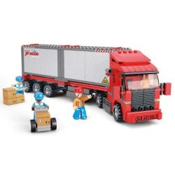 Sluban Container Truck Byggesæt 346 Dele