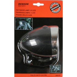 Benson LED Forlygte Inkl. Batterier