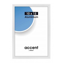 29,7 x 42 cm (A3) Nielsen Fotoramme Accent i Aluminium - Hvid