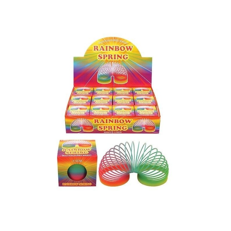 Glowing Slinky Fjeder 7,5 cm