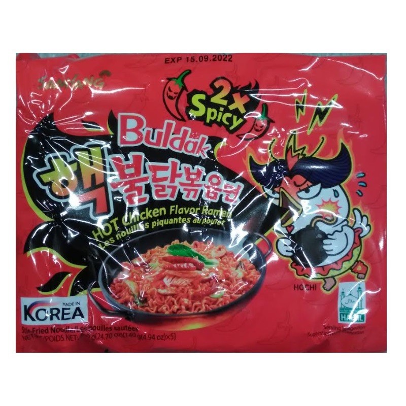 Samyang Buldak Spicy Noodles Hot Chicken