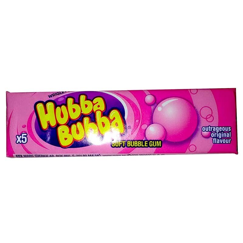 Hubba Bubba Tyggegummi Original Flavour 35 Gram