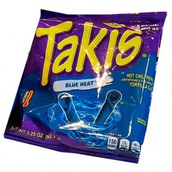Takis Blue Heat 92,3 gram (Blå Takis)