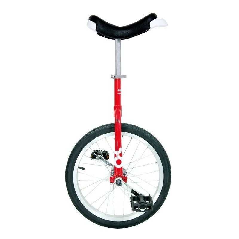 18" QU-AX Ethjulet Cykel Rød