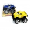 Gul - Stor Friktion Jeep 12 cm