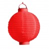 LED Rislampe Til Hyggelige Stunner 20 cm : Farve - Rød