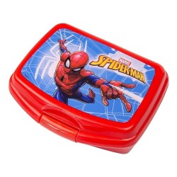 Spiderman Madkasse Til Drenge Rød 16 x 12,5 x 6 cm