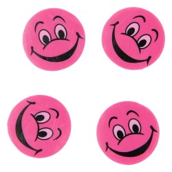 Emoji Viskelæder 4 Stk.