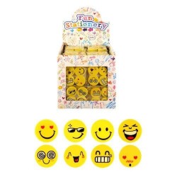 Emoji Viskelæder 4 Stk. i Pakken