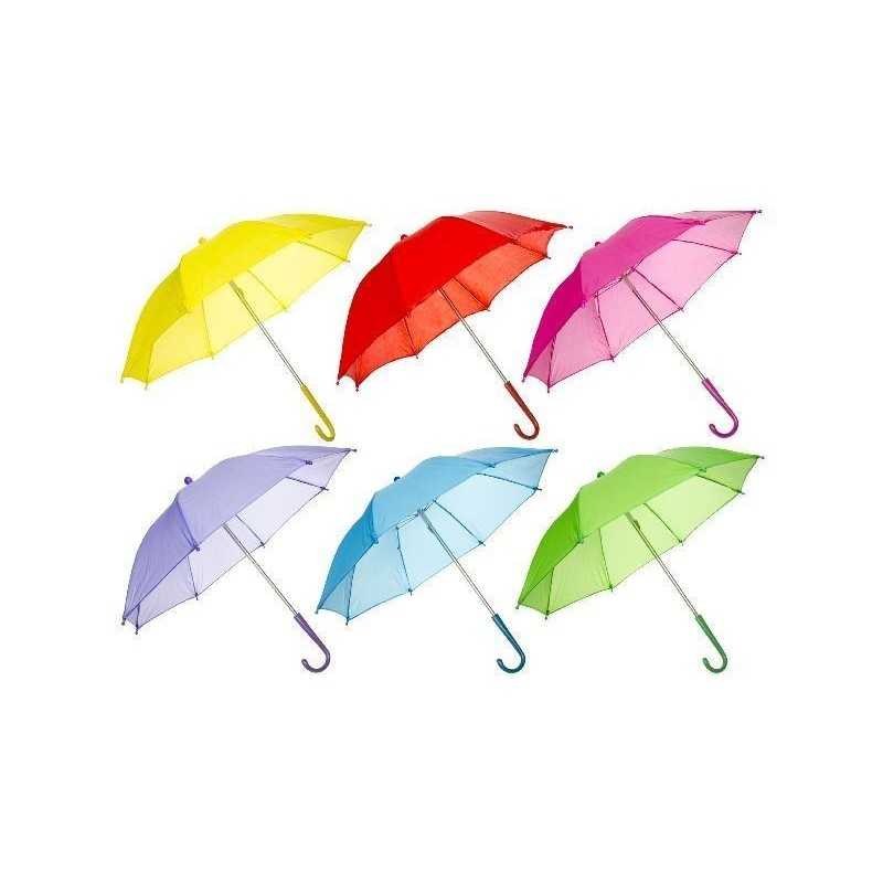 Paraply Til Børn Ø 50 cm Flere Farver : Farve - Blå