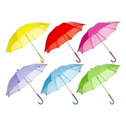 Gul - Paraply Til Børn Ø 50 cm