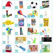 Nem og Billig Pakkekalender Til Børn Piger og Drenge - Køb 24 Pakker Online